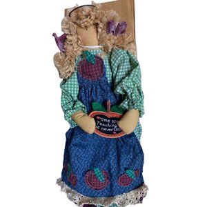 Handmade  Doll  Country  Armchair Shopper Collectibles